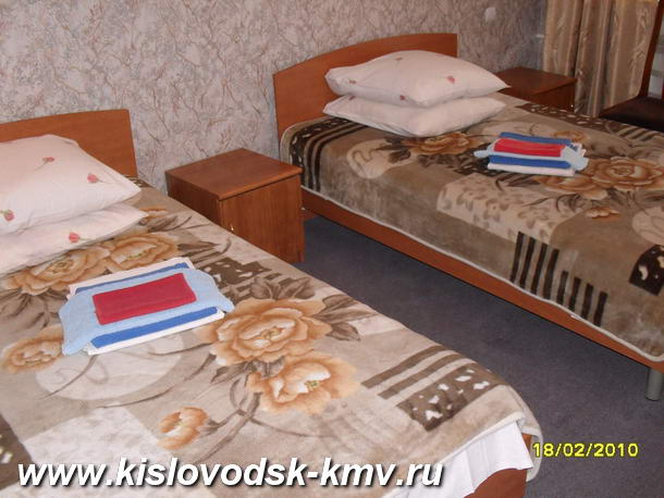 Двухместный номер в санатории Кавказ в Кисловодске
