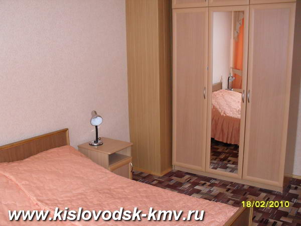 Спальня в Люксе в санатории Родник в Кисловодске