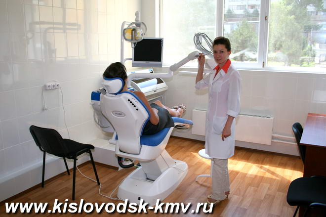 Стоматологический кабинет в санатории Солнечный в Кисловодске