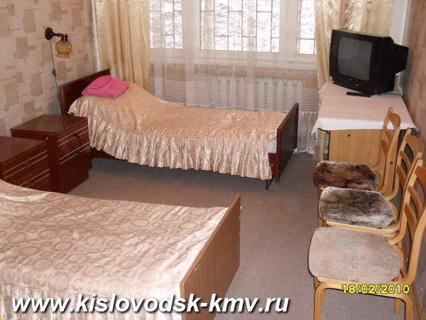 Стандартный двухместный номер в санатории Родник в Кисловодске
