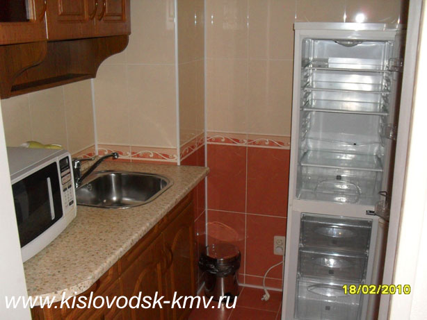 Кухня в Люксе санатория Виктория в Кисловодске